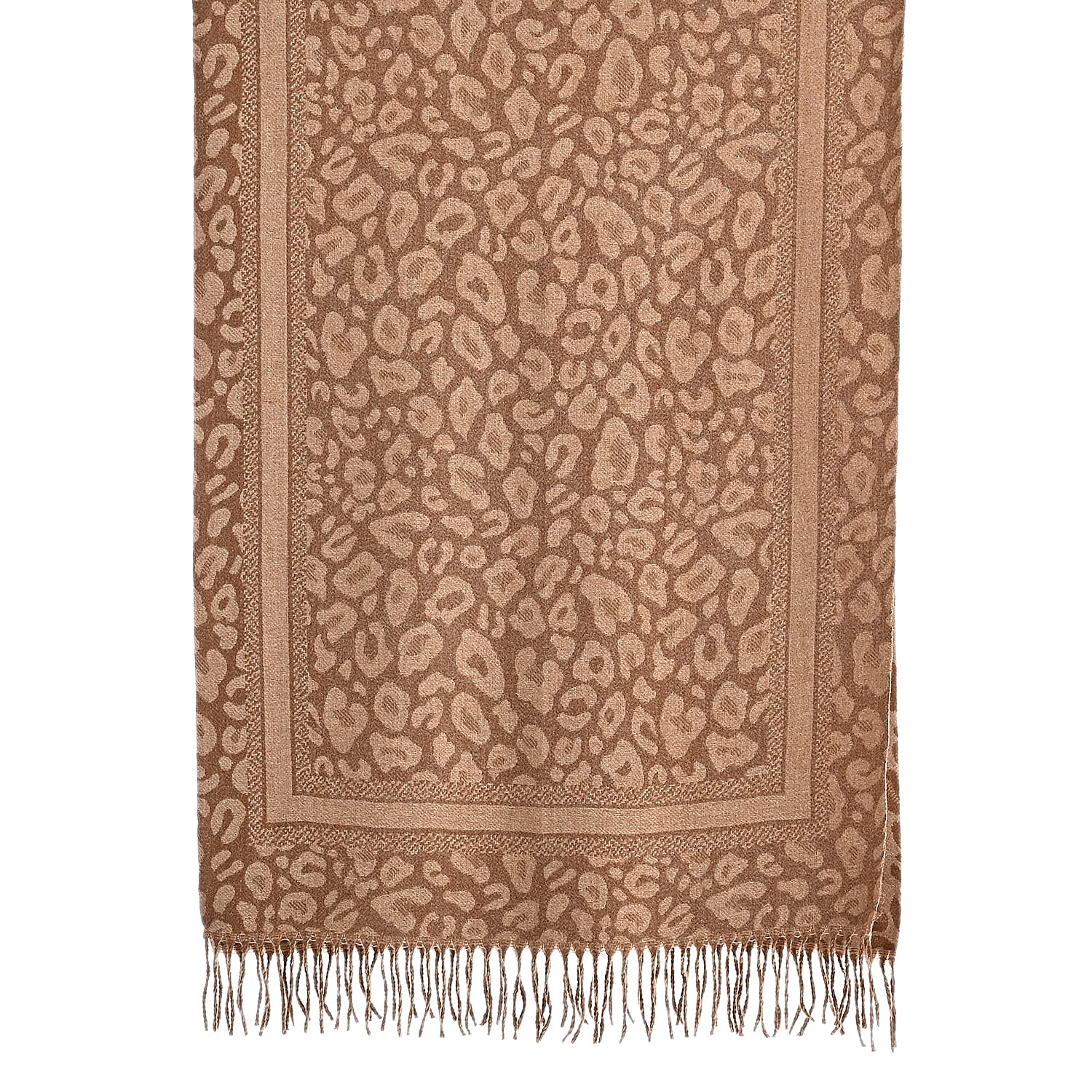 Best Seller Jacquard Shawl (180 X 63 Cm) - Brown