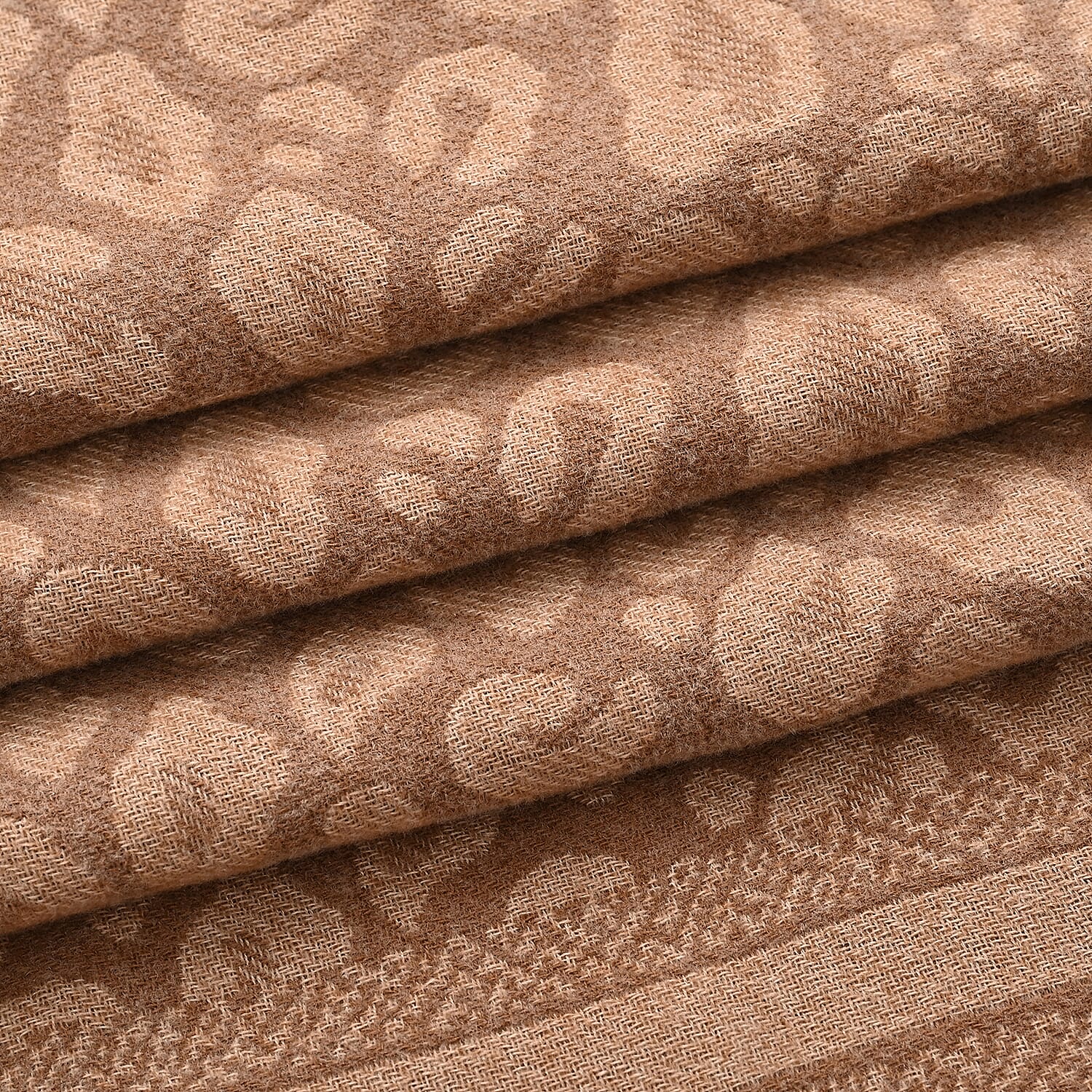 Best Seller Jacquard Shawl (180 X 63 Cm) - Brown