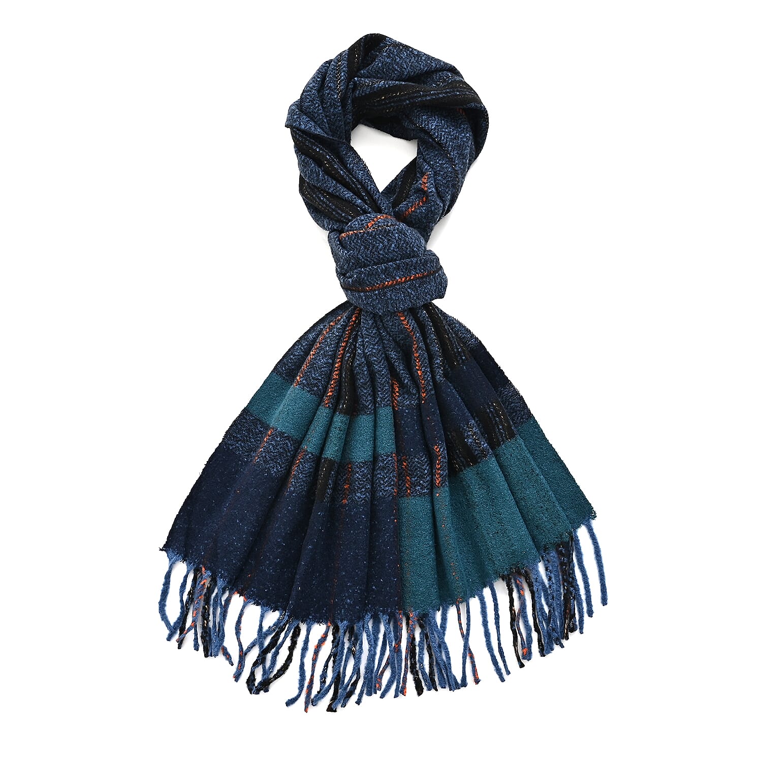 Best Seller Jacquard Shawl (180 X 70 Cm) - Blue