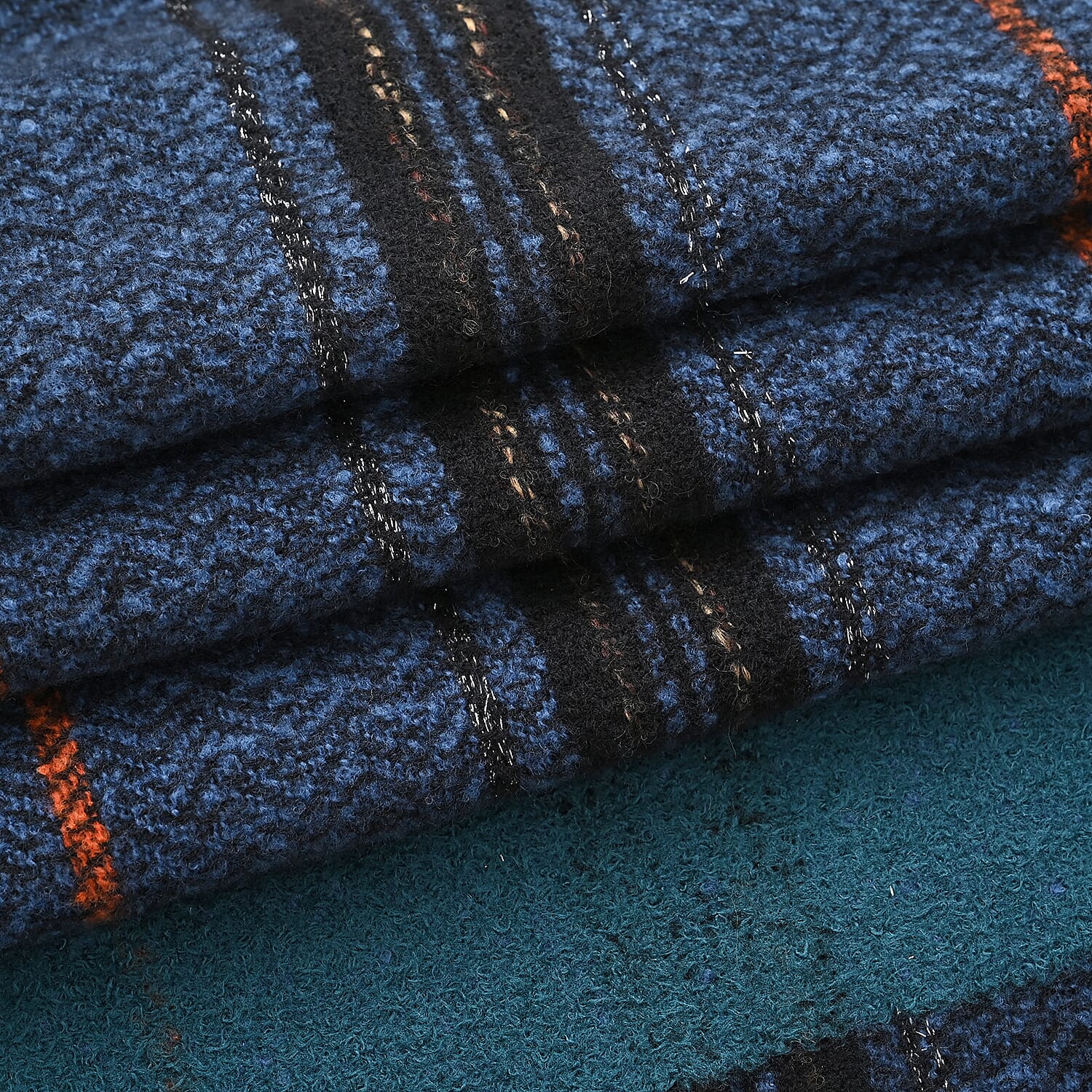 Best Seller Jacquard Shawl (180 X 70 Cm) - Blue