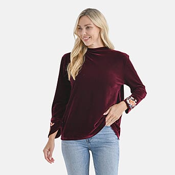 https://tjcuk.sirv.com/Products/82/7/8270208/La-Marey-Embroidery-Top-Size-Medium-Burgundy-Burgundy_8270208_3.jpg?w=342&h=342