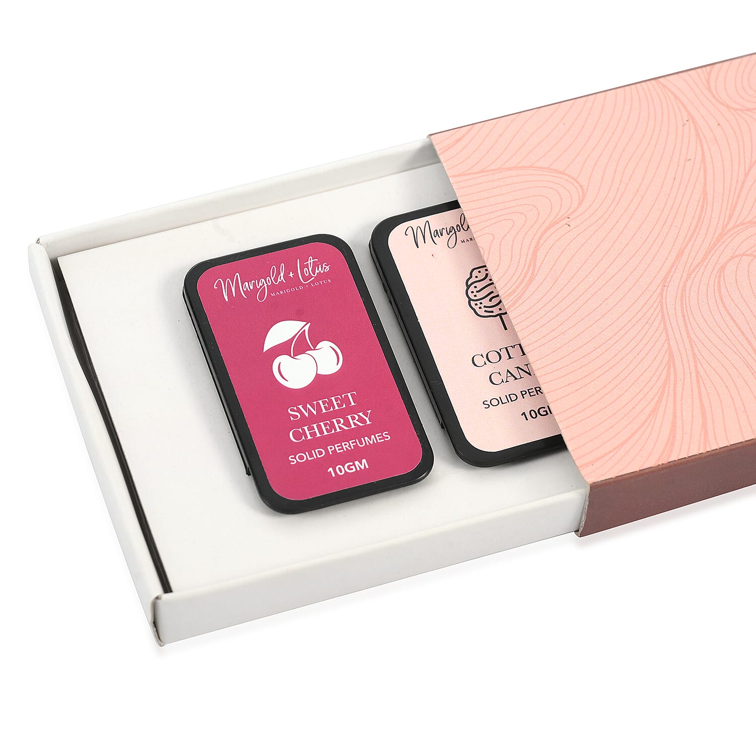 6-Pack Womens Solid Cologne Set (10g) - Marigold & Lotus