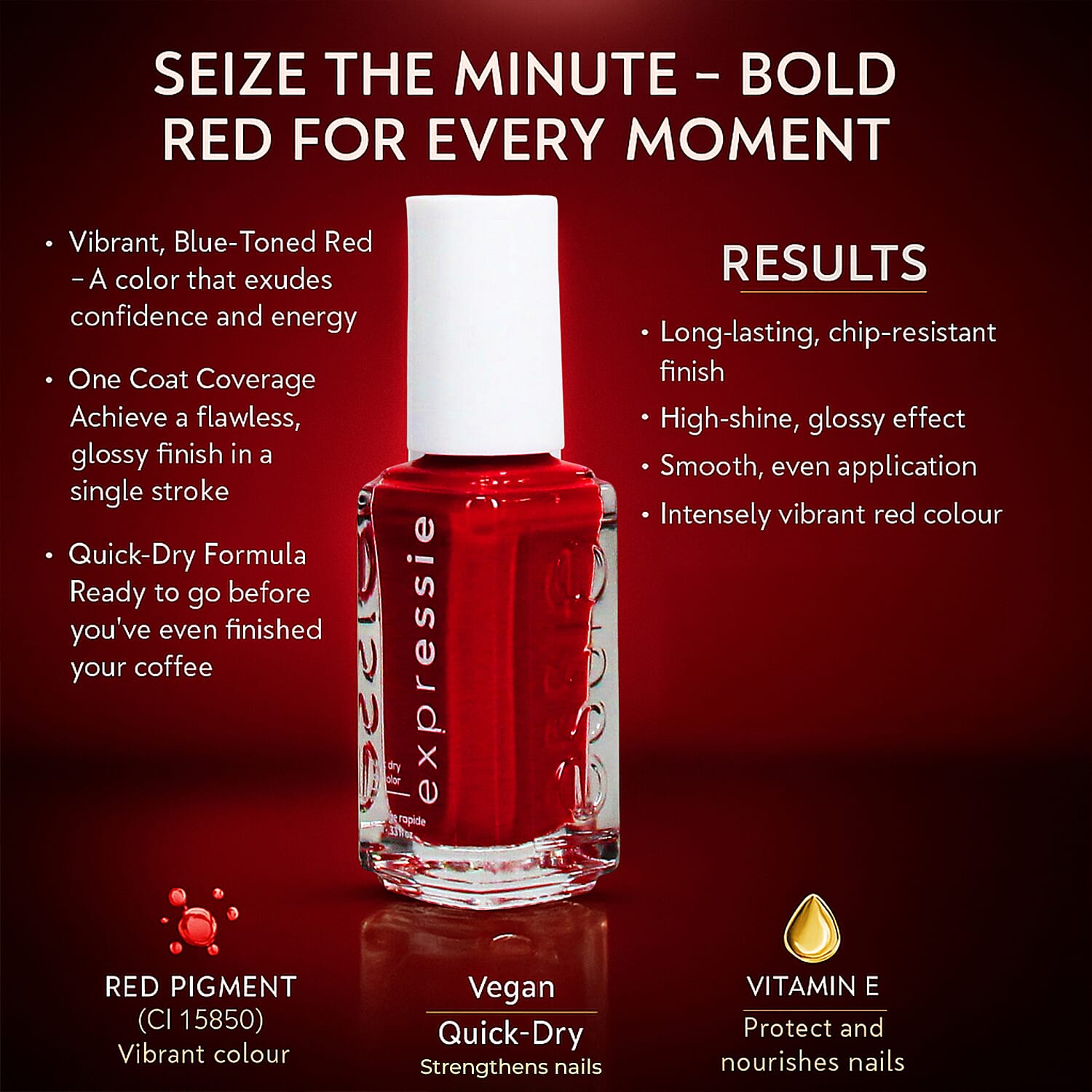 ESSIE Expressie Nail Polish Seize The Minute - 10ml