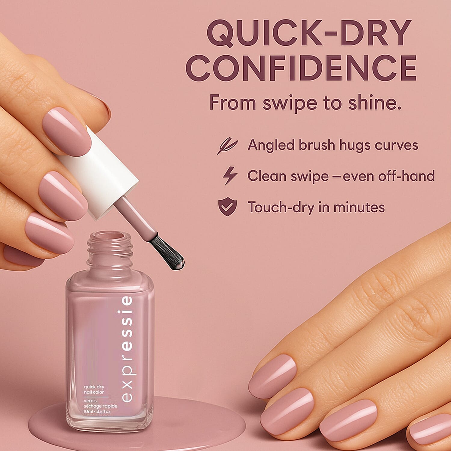 ESSIE Expressie Nail Polish Throw It On - 10ml