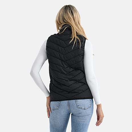 Valisserie Lightweight Heating Gilet with 4-Way Heating System (Size - L-XL) - Black