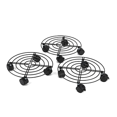 LIVMORE Pot Mover - Set of 3 (max weight 15kg-27cm diameter)