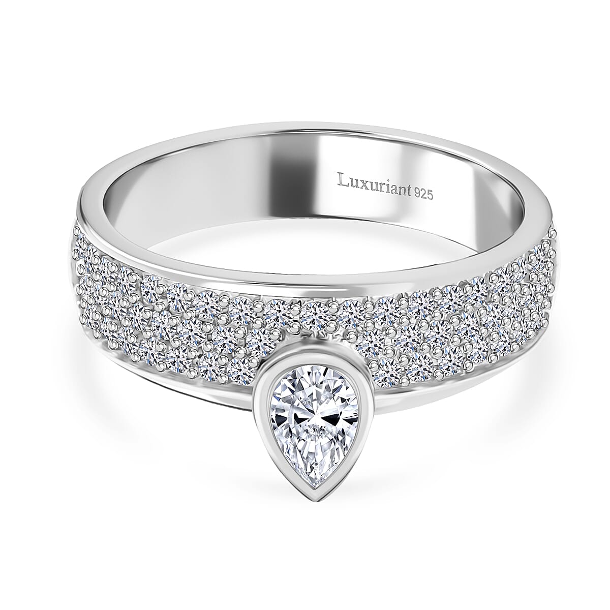 Luxuriant Lab Grown Diamond Halo Ring
