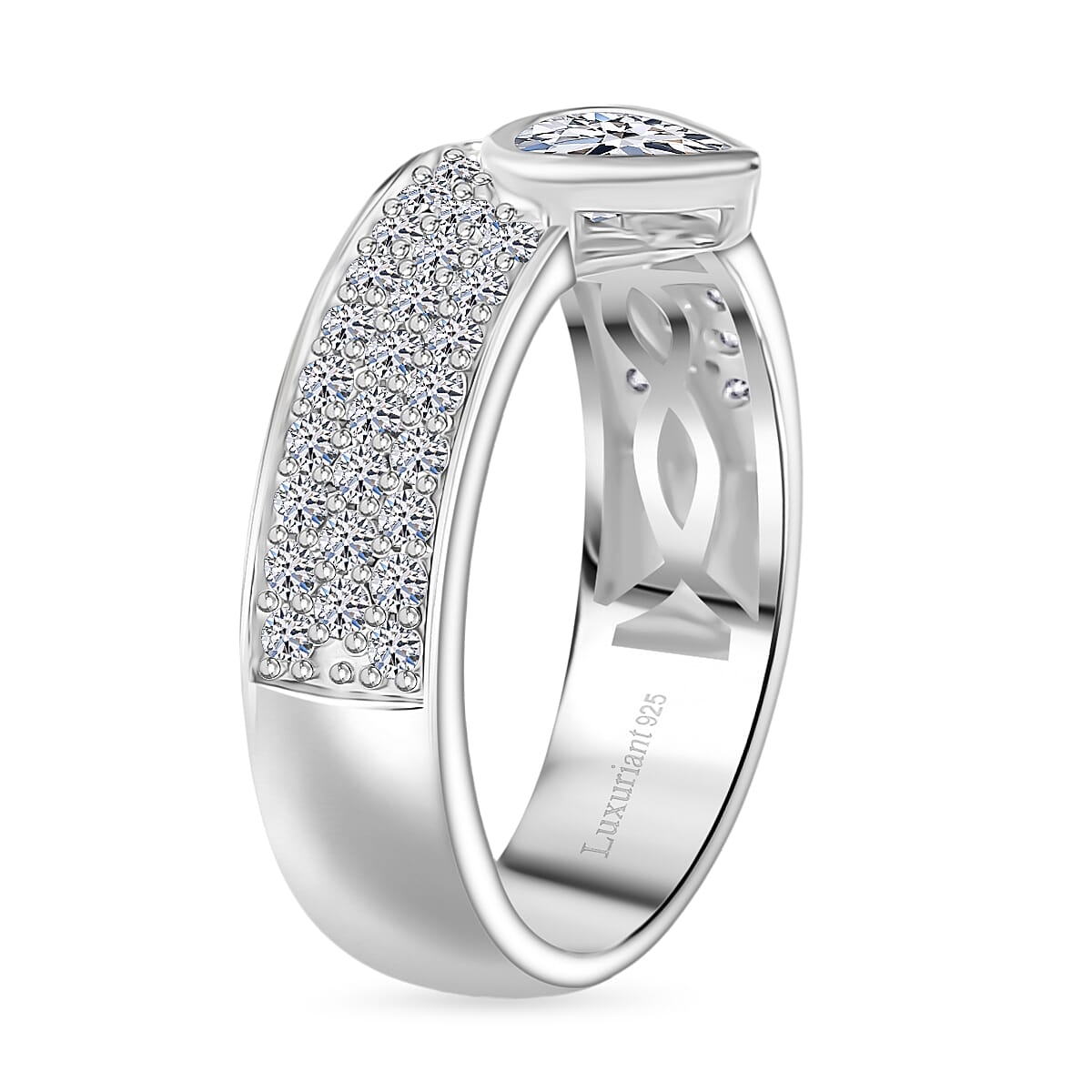 Luxuriant Lab Grown Diamond Halo Ring