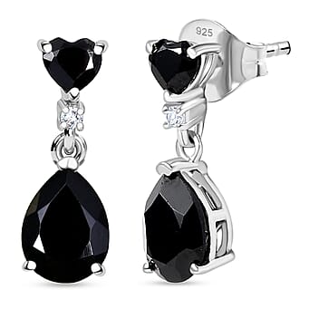 https://tjcuk.sirv.com/Products/82/7/8271250/D-Joy-Black-Spinel-White-Zircon-Dangling-Earring-in-Platinum-OverlaySt_8271250.jpg?w=342&h=342