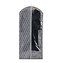 LIVMORE Set of 5 Hanging Garment Bags (135 x 65 cm) - Grey