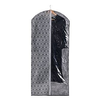https://tjcuk.sirv.com/Products/82/7/8271425/LIVMORE-Set-of-5-Hanging-Garment-Bags-135-x-65-cm-Grey_8271425_1.jpg?w=342&h=342
