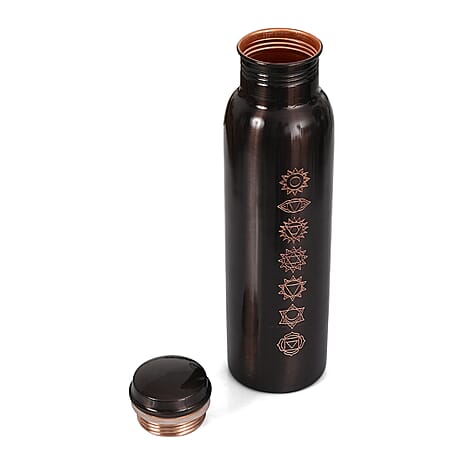Bliss & Beyond Water Bottle (Size - One Size) - Black & Black