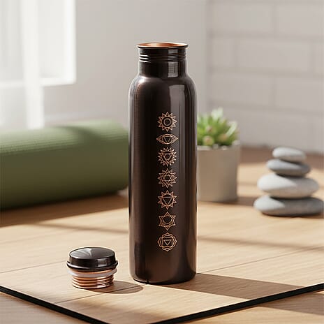 Bliss & Beyond Water Bottle (Size - One Size) - Black & Black