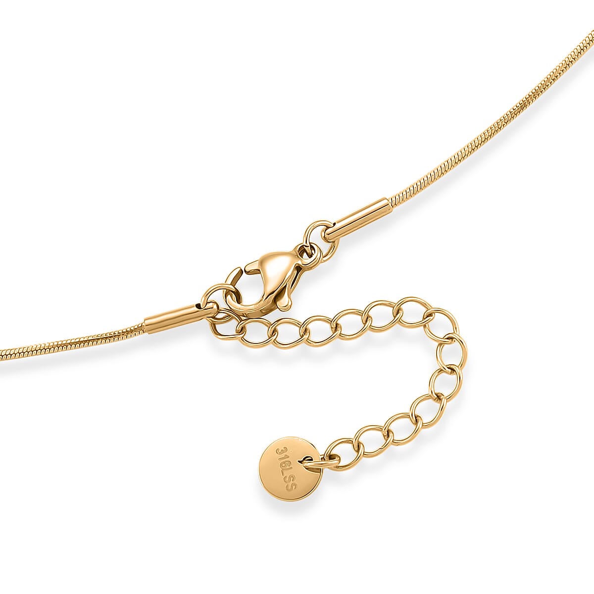 Designer Inspired Nugget Necklace (Size - 24) in Yellow Gold Tone