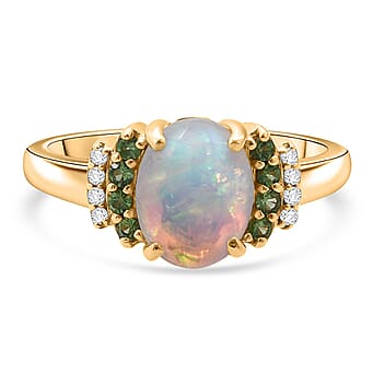 https://tjcuk.sirv.com/Products/82/7/8272899/D-Joy-Ethiopian-Opal-Tsavorite-Garnet-White-Zircon-Ring-in-18K-YG-Plat_8272899.jpg?w=342&h=342