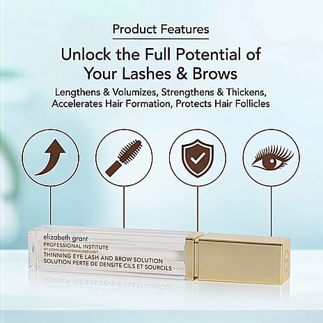 Elizabeth Grant Professional Institute Thinning Eye Lash - Brow Solution Duo - 8ml each