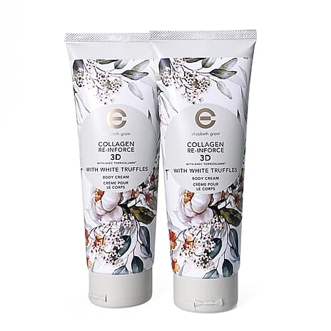 Elizabeth Grant Collagen Re-Inforce 3D Body Cream with White Truffle Duo - 240ml Each