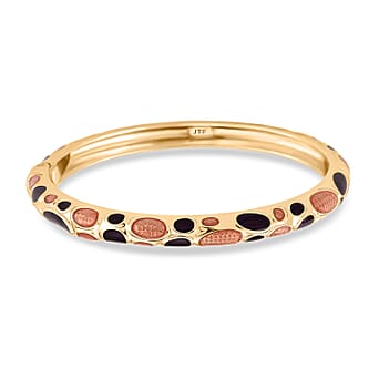 https://tjcuk.sirv.com/Products/82/7/8273403/Enameled-Bangle-Size-7-in-Yellow-Gold-Tone_8273403.jpg?w=342&h=342