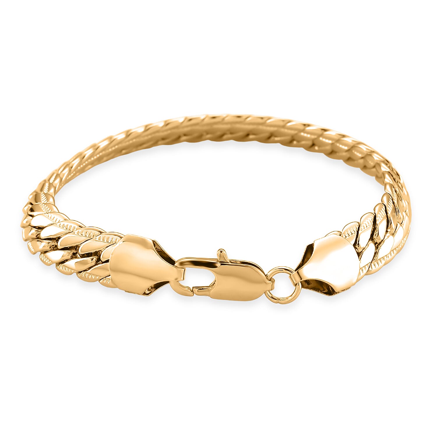 Bracelet (Size 7.5) in Yellow Gold Plated