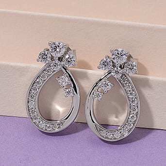 https://tjcuk.sirv.com/Products/82/7/8273439/Lucy-Q-Moissanite-Earring-with-Push-Back-in-Rhodium-Overlay-Sterling-S_8273439_1.jpg?w=342&h=342