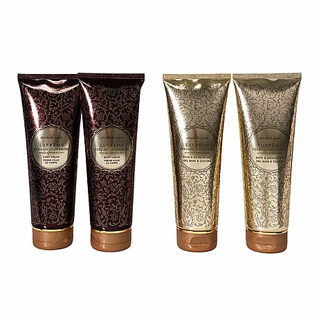 Elizabeth Grant Supreme Persian Cinnanmon Bath - Body Double Up SET OF 4