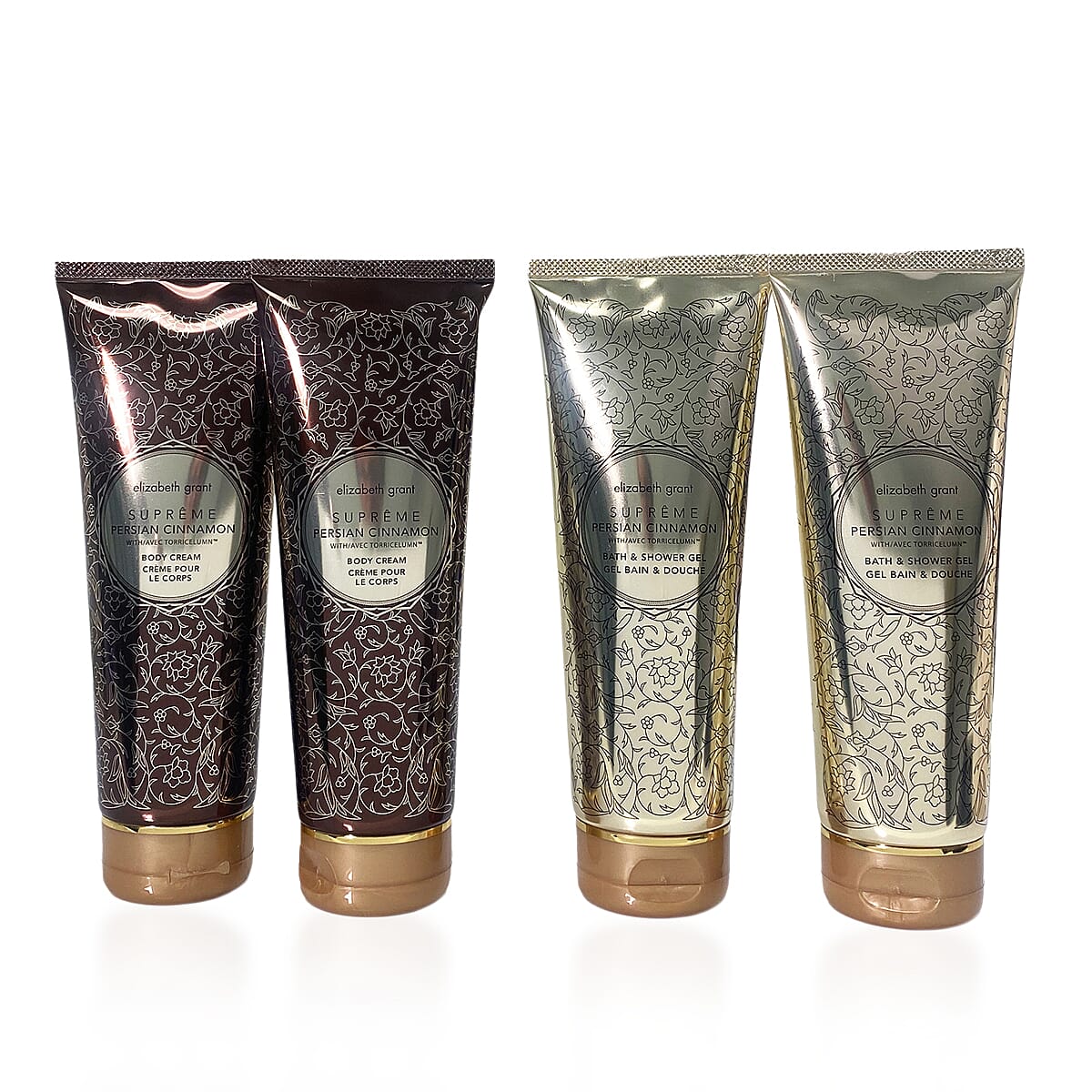 Elizabeth Grant Supreme Persian Cinnanmon Bath - Body Double Up SET OF 4