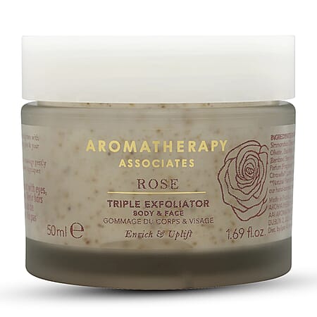 Aromatherapy Associates Travel Rose Triple Exfoliator - 50ml