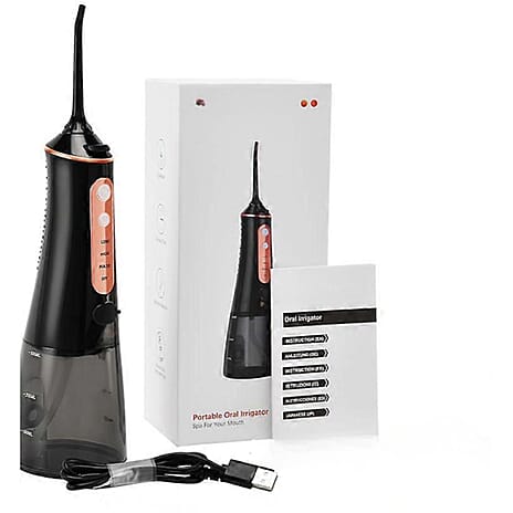 GT GUARD Four Mode Oral Portable Water Flosser - Black