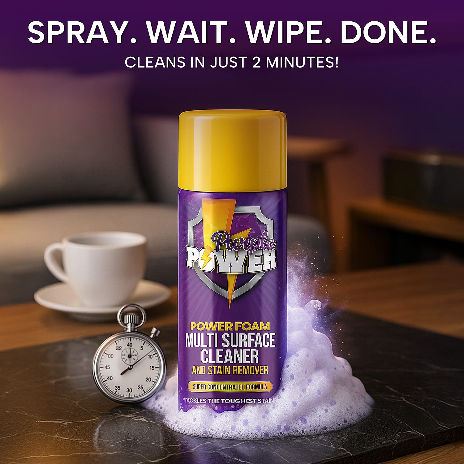 Purple Power Aerosol Spray - 500ml