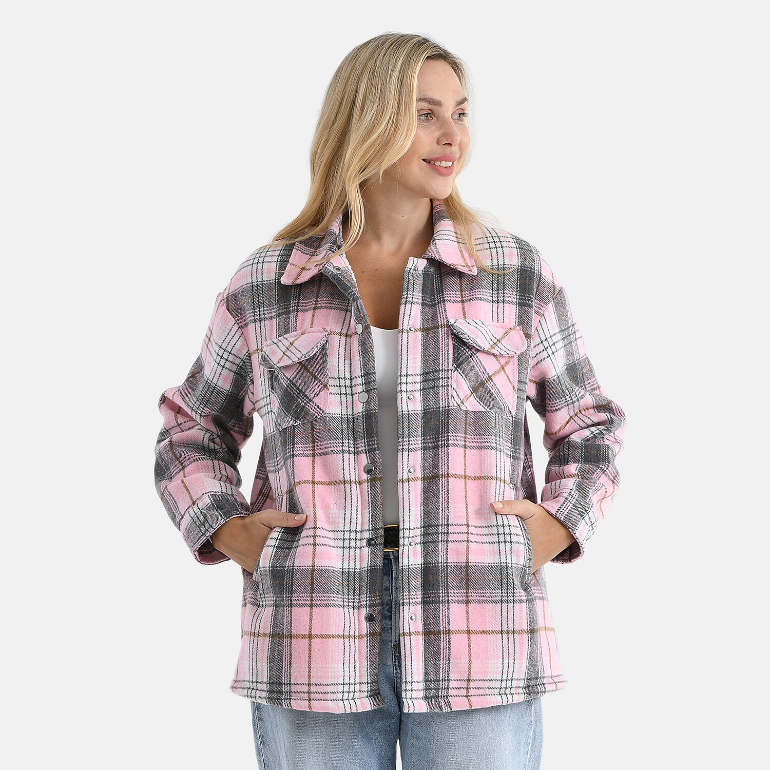 Valissiere Checkered Coat 