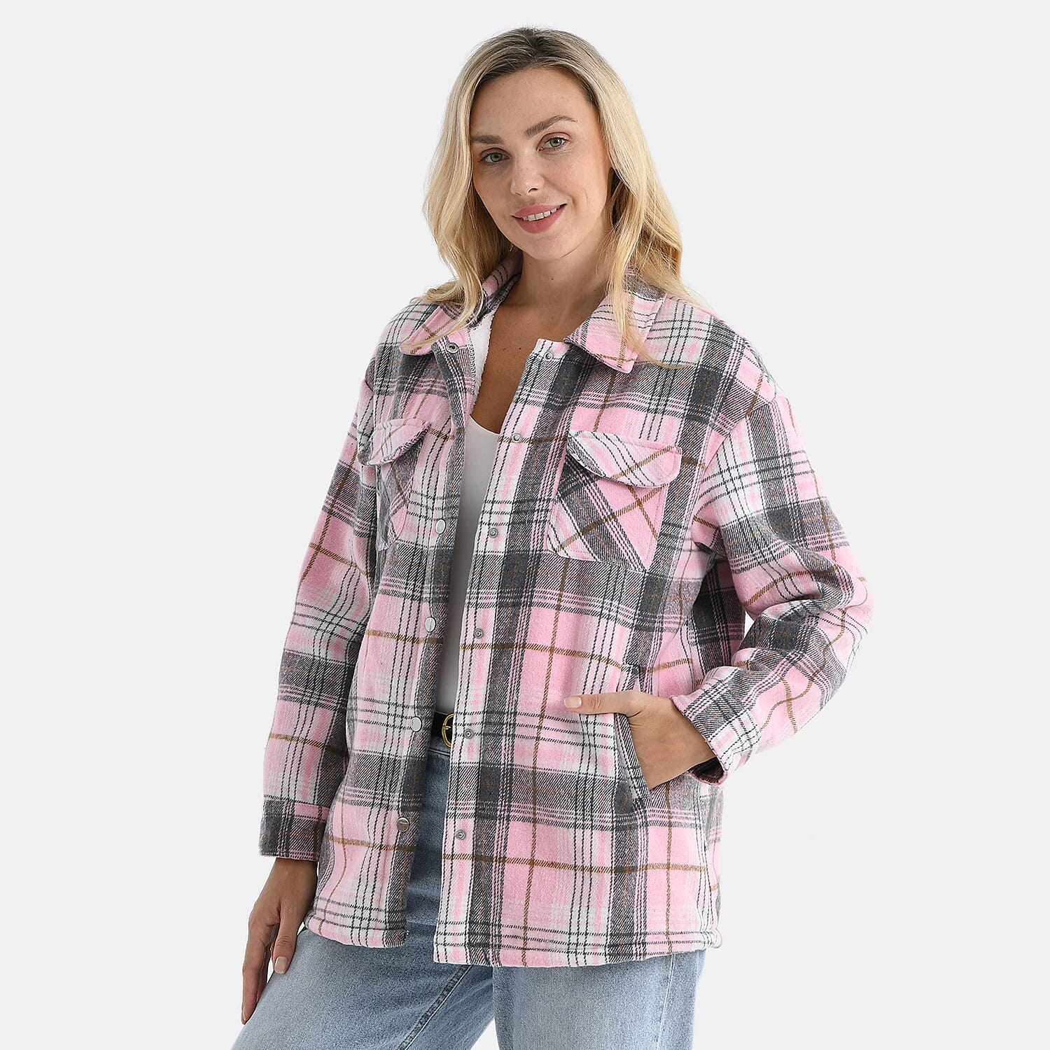 Valissiere Checkered Coat 