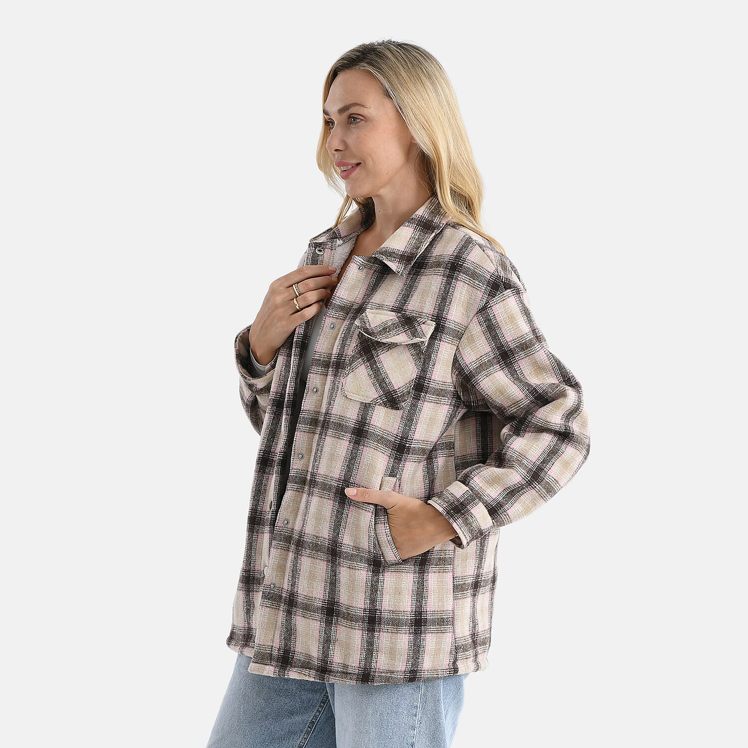 Valissiere Checkered Coat 