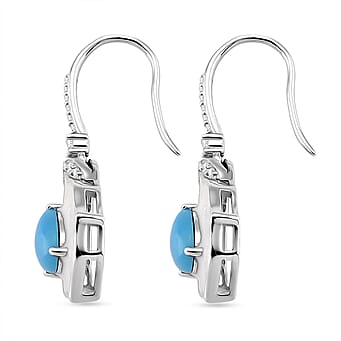 https://tjcuk.sirv.com/Products/82/7/8274349/D-Joy-Sleeping-Beauty-Turquoise-White-Zircon-Dangling-Earring-in-Rhodi_8274349_3.jpg?w=342&h=342