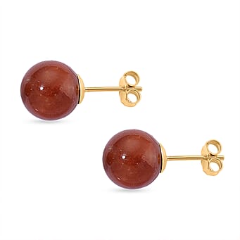 https://tjcuk.sirv.com/Products/82/7/8274692/D-Joy-Red-Jade-Earring-with-Push-Back-in-Yellow-Gold-Plated-Sterling-S_8274692_3.jpg?w=342&h=342