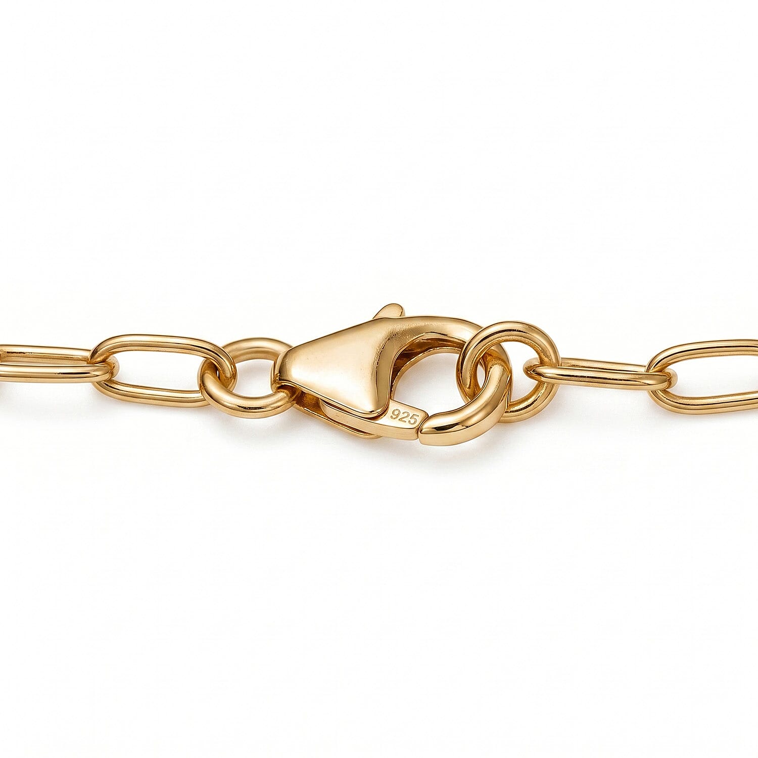 Luxuriant Lab Grown Diamond (SI-GH) Necklace (Size 20) in 18K Vermeil Yellow Gold Plated Sterling Silver 1.11 Ct, Silver Wt. 8.12 Gms.