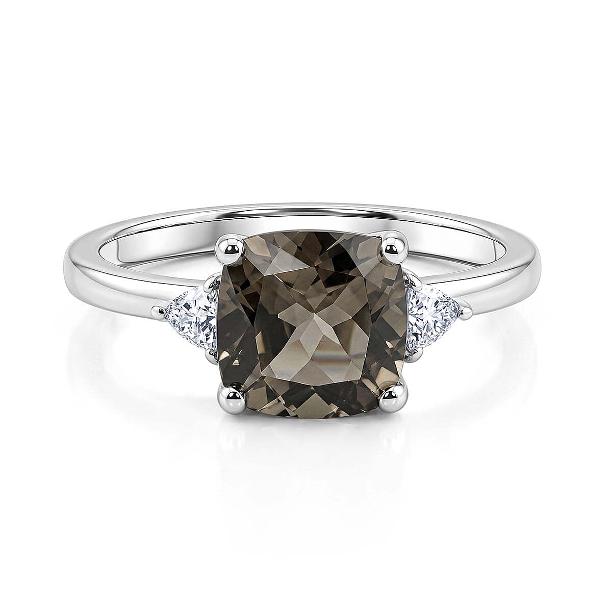Luxuriant 950 Platinum AAA Turkizite Lab Grown Diamond (VS-E-F) Ring 3.00 Ct, Platinum Wt. 4.50 Gms