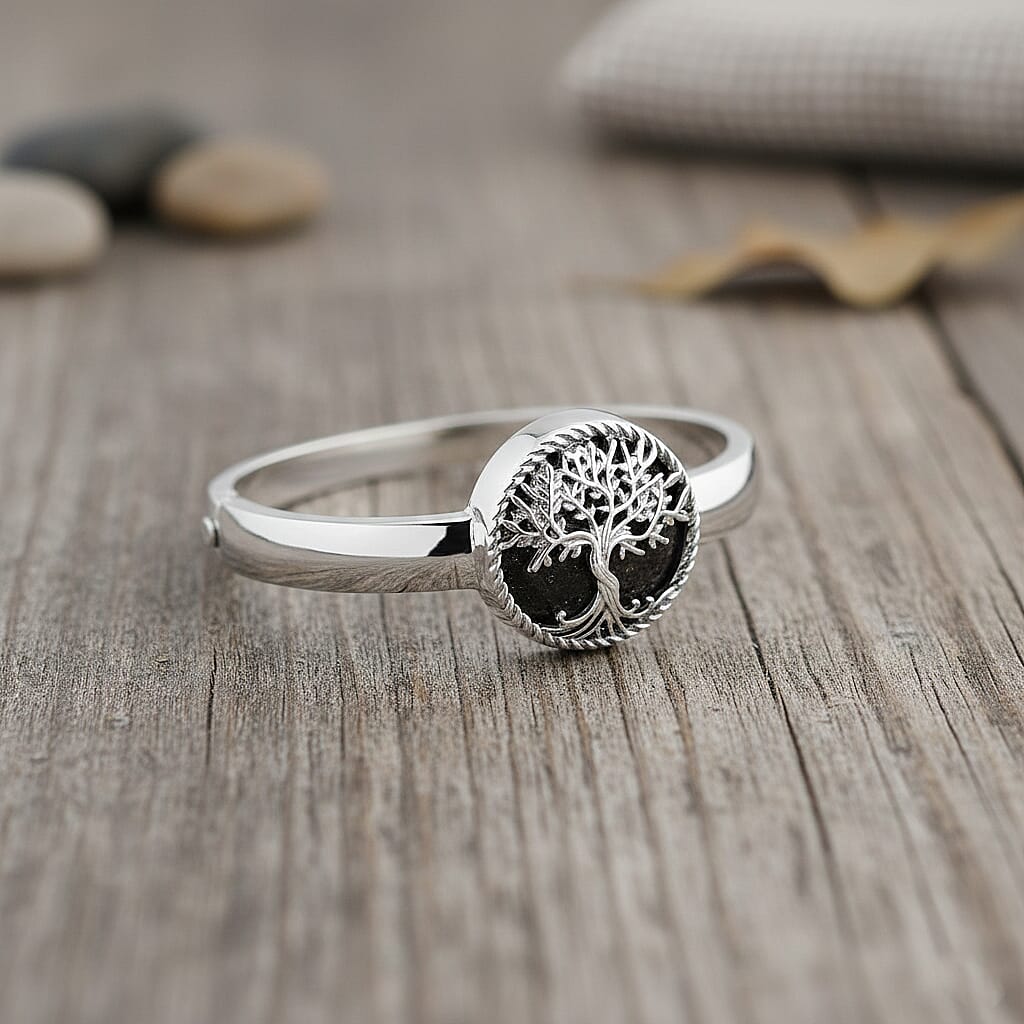 Labradorite Cuff Bangle  2.000  Ct.