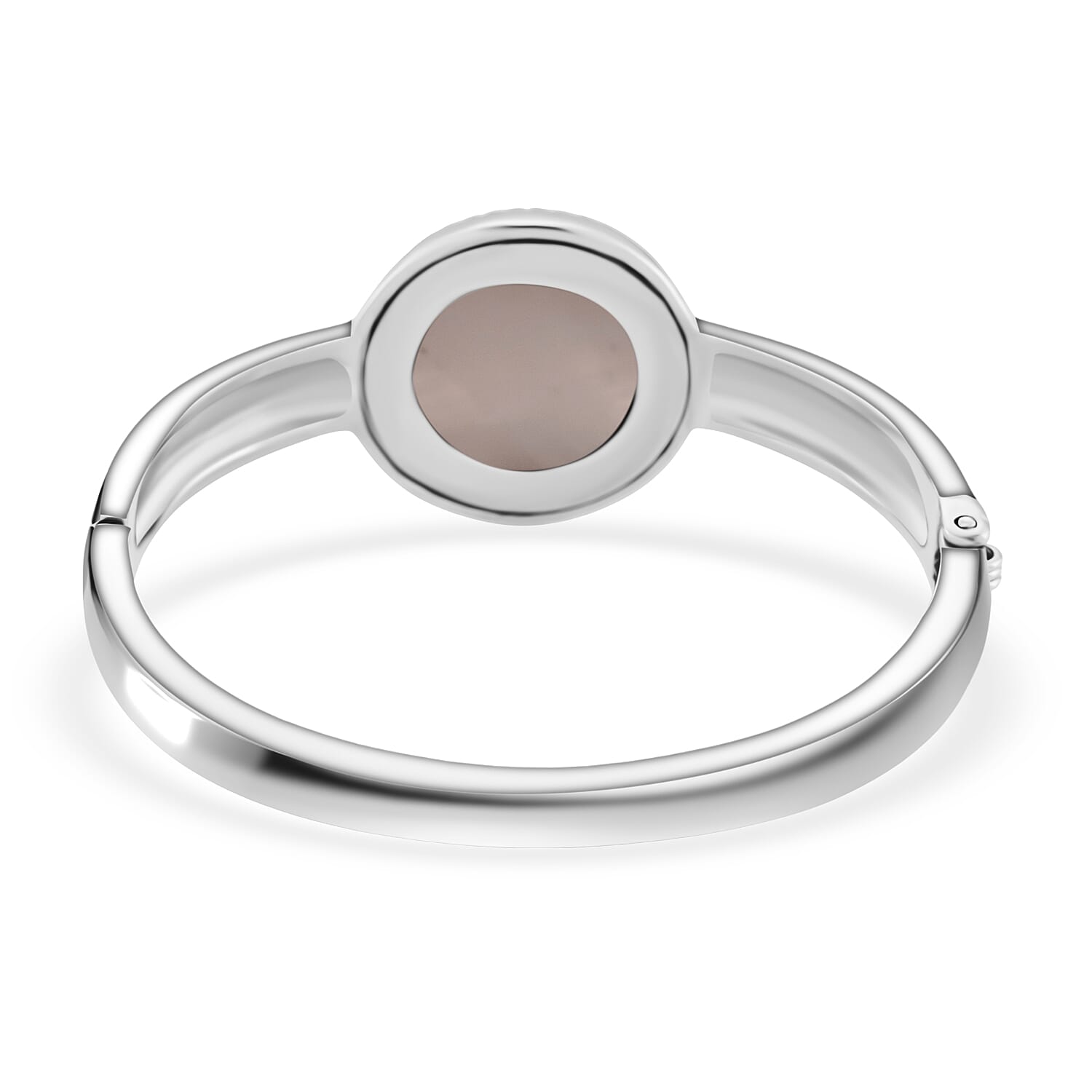 Rose Quartz Cuff Bangle  2.000  Ct.