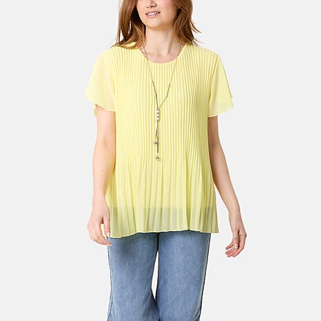 Chilli Charm  Top (Size - One Size) - Lemon