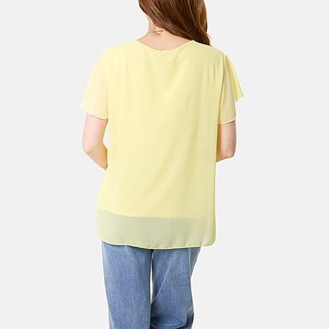 Chilli Charm  Top (Size - One Size) - Lemon