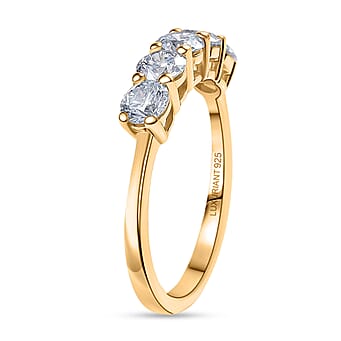 https://tjcuk.sirv.com/Products/82/7/8276086/LUXURIANT-1-Ct-Lab-Grown-Diamond-5-Stone-Ring-in-18K-Vermeil-Yellow-Go_8276086_3.jpg?w=342&h=342