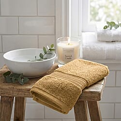 CHRISTY 100% Organic Turkish Cotton Bath Towel - 550GSM - Brown