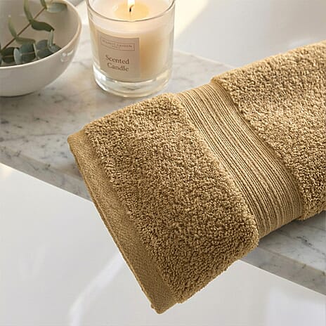 CHRISTY 100% Organic Turkish Cotton Bath Towel - 550GSM - Brown