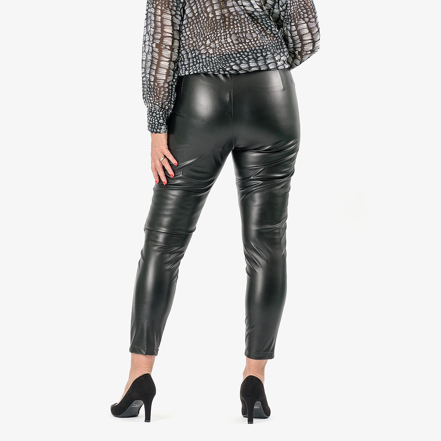 Closeout Deal PU Jean and Pant/Trouser