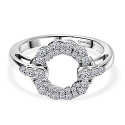 Luxuriant Lab Grown Diamond (SI-GH) Ring in Sterling Silver 0.50 Ct.