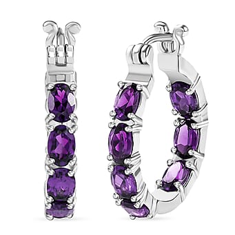 https://tjcuk.sirv.com/Products/82/7/8276454/EverTrue-African-Amethyst-J-Hoop-Half-Hoop-Earring-Stainless-Steel-6-6_8276454.jpg?w=342&h=342