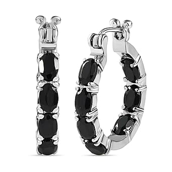 https://tjcuk.sirv.com/Products/82/7/8276457/EverTrue-Black-Spinel-J-Hoop-Half-Hoop-Earring-Stainless-Steel-8-358-C_8276457.jpg?w=342&h=342