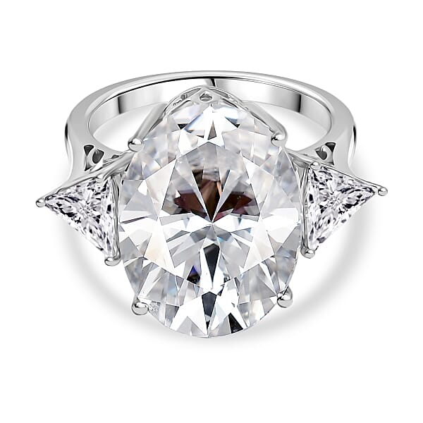 D Joy Moissanite 3 Stone Ring In Rhodium Overlay Sterling Silver 13 78 d-joy-moissanite-3-stone-ring-in-rhodium-overlay-sterling-silver-13-78