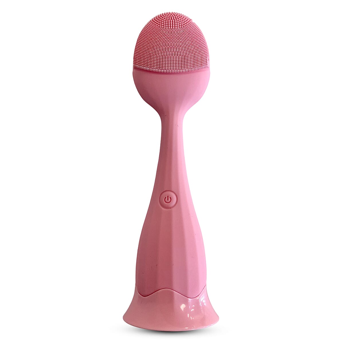 Blushly Vibrating Silicone Cleansing Tool with Heat Treatment - Pink