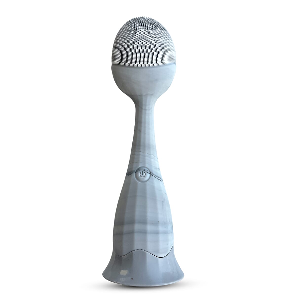 Blushly Vibrating Silicone Cleansing Tool with Heat Treatment - Grey Marble